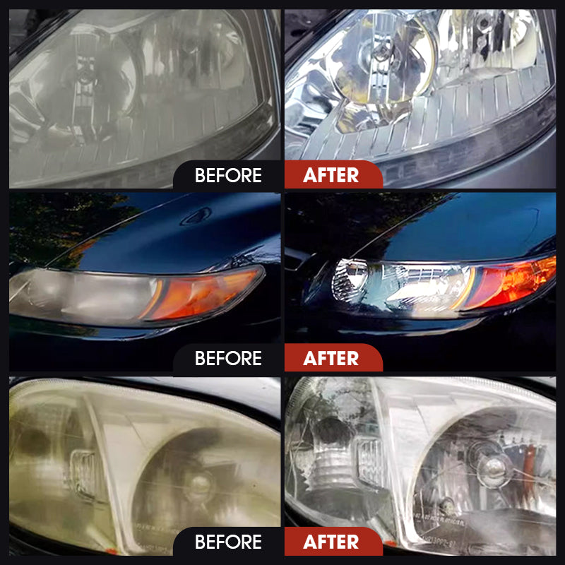 Christmas Special 🎄 Headlight Restoration Kit for Yellowed and Cloudy Headlights