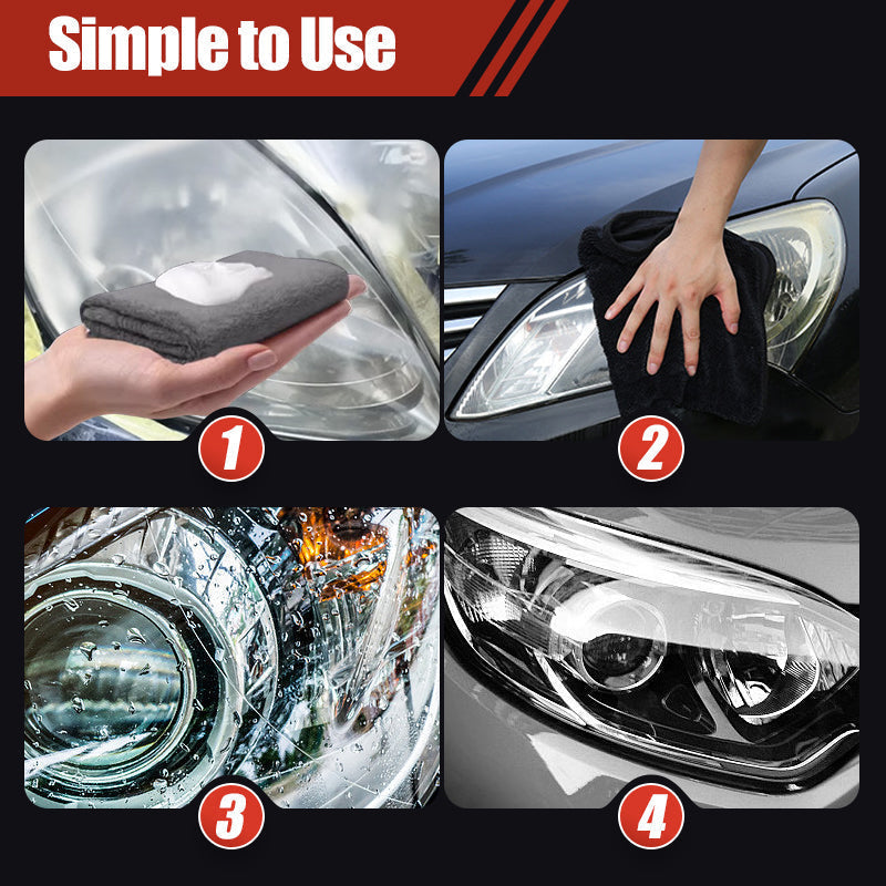 Christmas Special 🎄 Headlight Restoration Kit for Yellowed and Cloudy Headlights