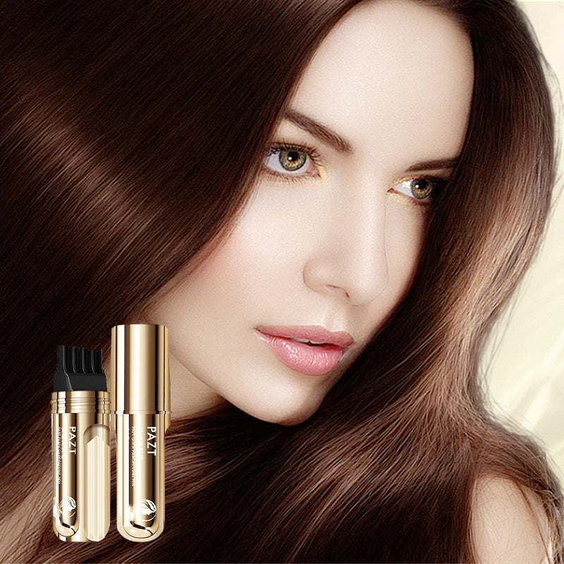 Convenient 2-in-1 Hair-Coloring Comb for Covering Gray Hair