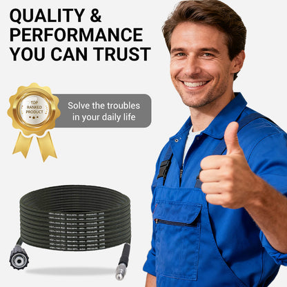 🔥HOT SALE 50% OFF🍲High-Pressure Sewer Jetter Hose with Nozzle