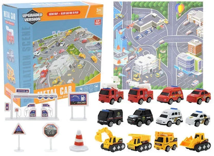 🎄Christmas Special Offer🎁 Die-Cast Construction Vehicle Advent Calendar for Christmas