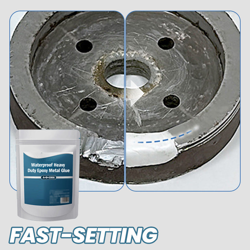 ✨Buy 1 Get 1 Free✨Industrial Super Strong Steel Epoxy Putty AB Glue, Waterproof Metal & Cast Iron Hole Repair Seal Clay