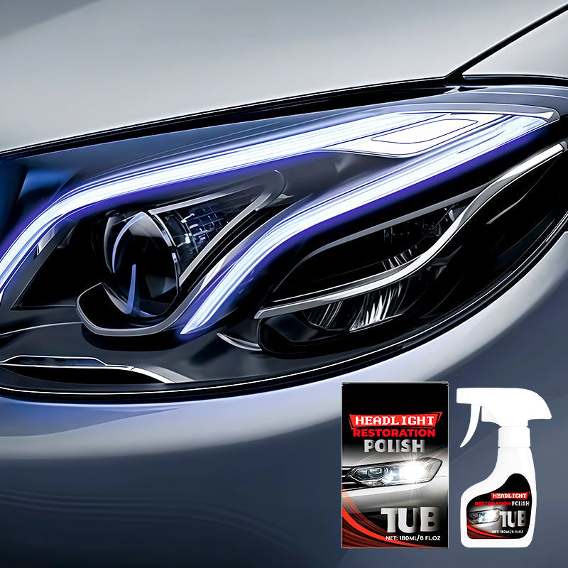 Limited-time 50% off: Car Headlight Restoration Agent (includes sponge)