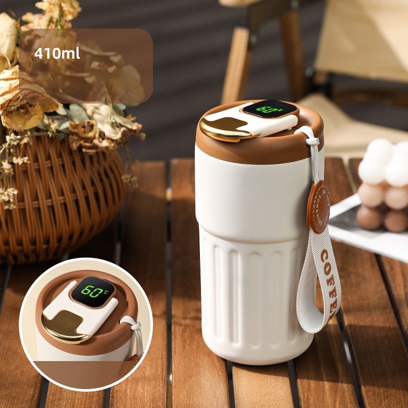 Limited-Time Half-Price Offer | Coffee Insulated Cup with Temperature Display