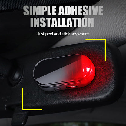 🔥BUY 1 GET 1 FREE🏆Solar Powered Car Anti-Theft Warning Light