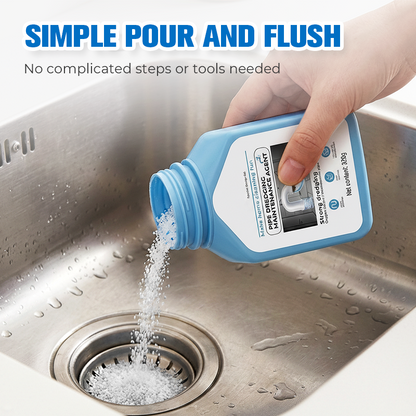 🥳50% OFF🧴Powerful Pipe Clog Remover – Fast-acting formula dissolves hair, grease & grime. 🔄🚿