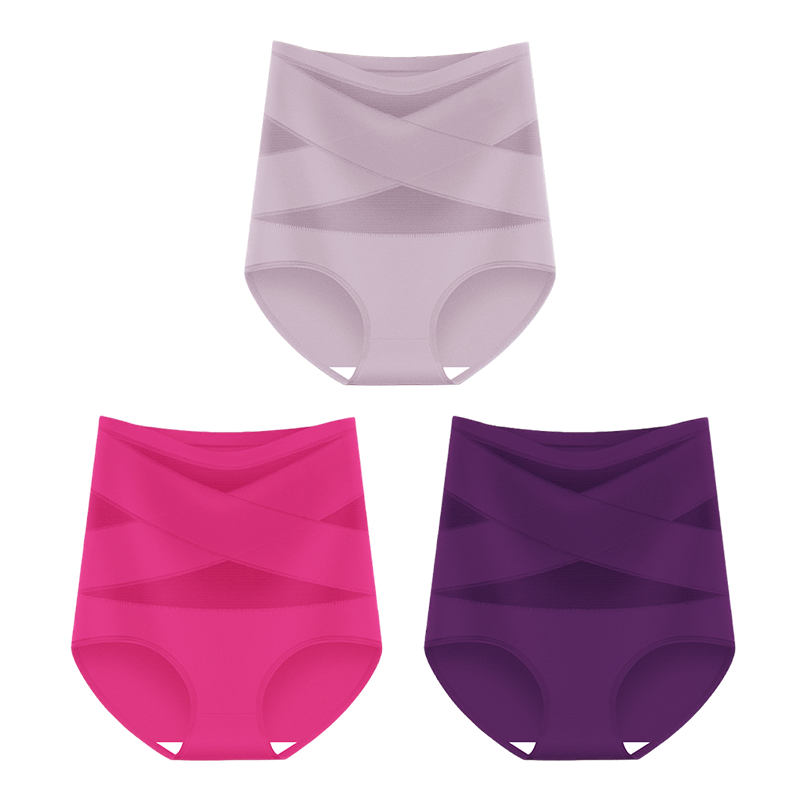🎄Christmas Special Offer Buy One Get Three Free Women's High-Waisted Tummy-Control Briefs