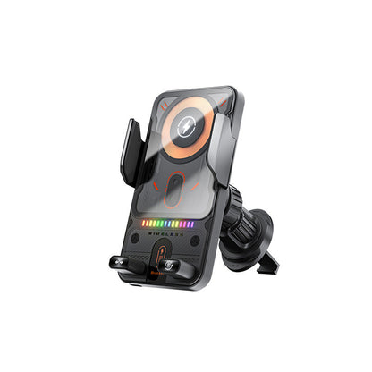 🔥Last Day Sale 50%🔥Smart 2-In-1 Auto-Rotating Car Phone Holder & Wireless Charger