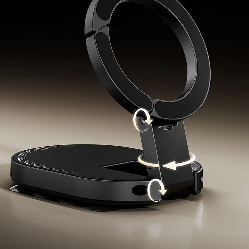 📱🧲Multi-Functional Magnetic & Suction Phone Stand – Strong Grip, 360° Rotation & Perfect for Car, Desk & Kitchen 🚗