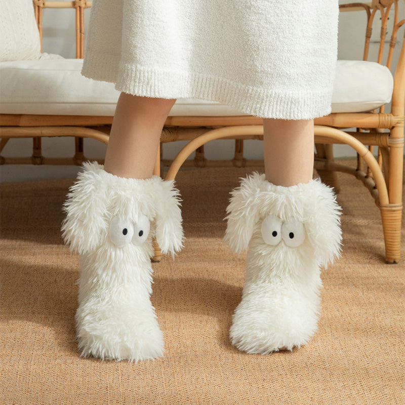 💗 Final day for this special offer—50% off! 💕 Plush home socks/floor socks—thick, fleece-lined, and designed with anti-slip grips for indoor winter wear.