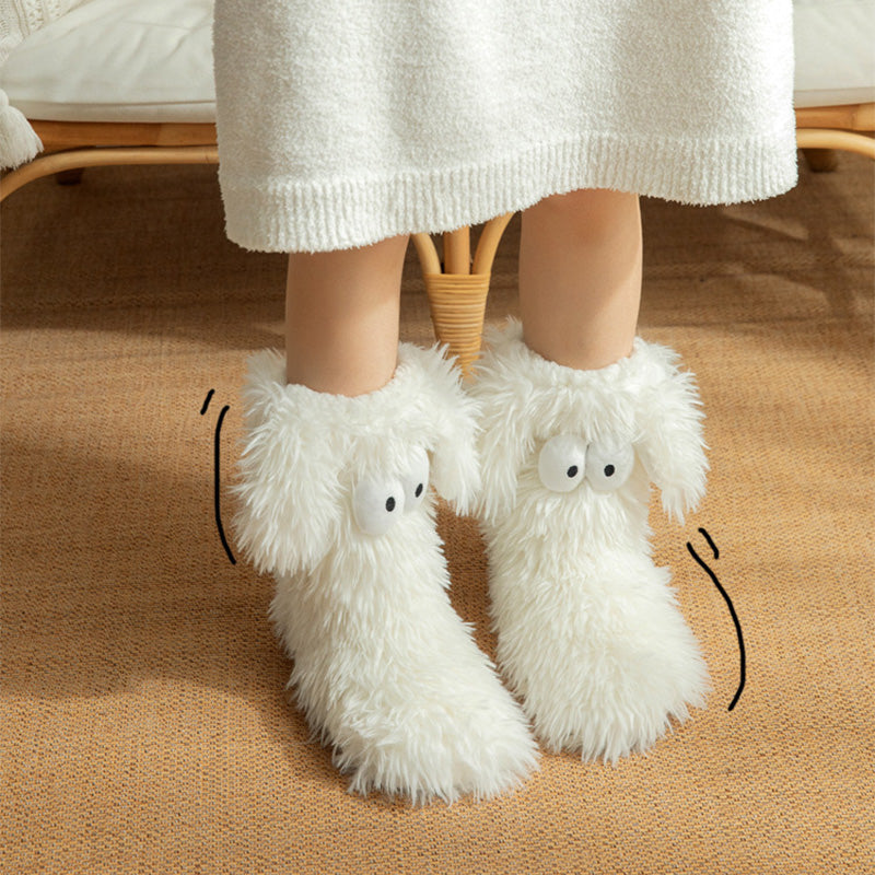 💗 Final day for this special offer—50% off! 💕 Plush home socks/floor socks—thick, fleece-lined, and designed with anti-slip grips for indoor winter wear.