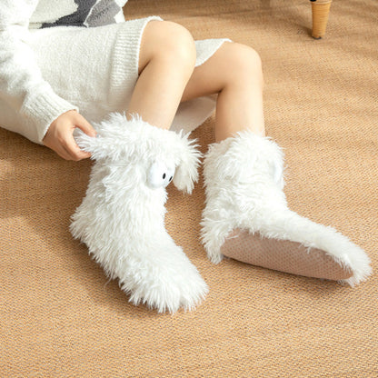 💗 Final day for this special offer—50% off! 💕 Plush home socks/floor socks—thick, fleece-lined, and designed with anti-slip grips for indoor winter wear.