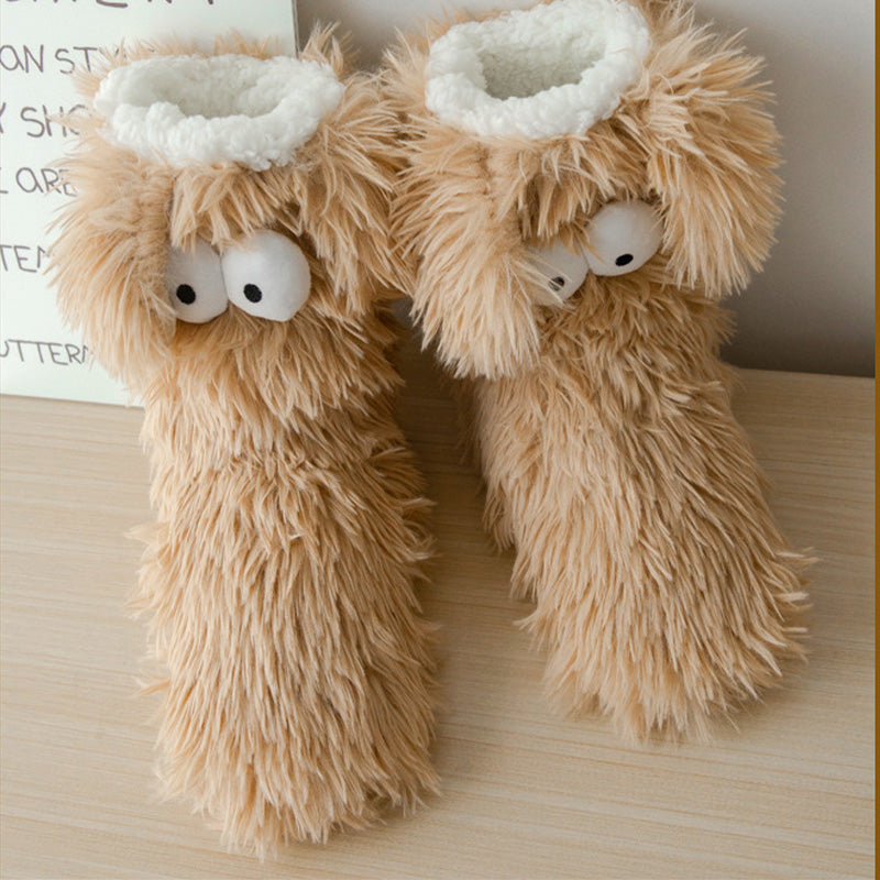 💗 Final day for this special offer—50% off! 💕 Plush home socks/floor socks—thick, fleece-lined, and designed with anti-slip grips for indoor winter wear.