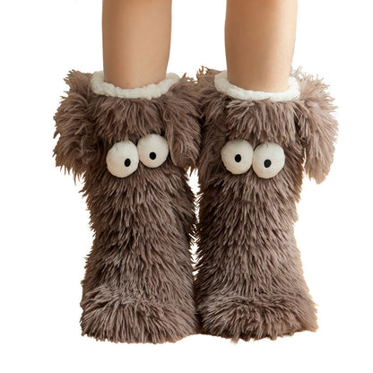 💗 Final day for this special offer—50% off! 💕 Plush home socks/floor socks—thick, fleece-lined, and designed with anti-slip grips for indoor winter wear.