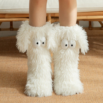 💗 Final day for this special offer—50% off! 💕 Plush home socks/floor socks—thick, fleece-lined, and designed with anti-slip grips for indoor winter wear.