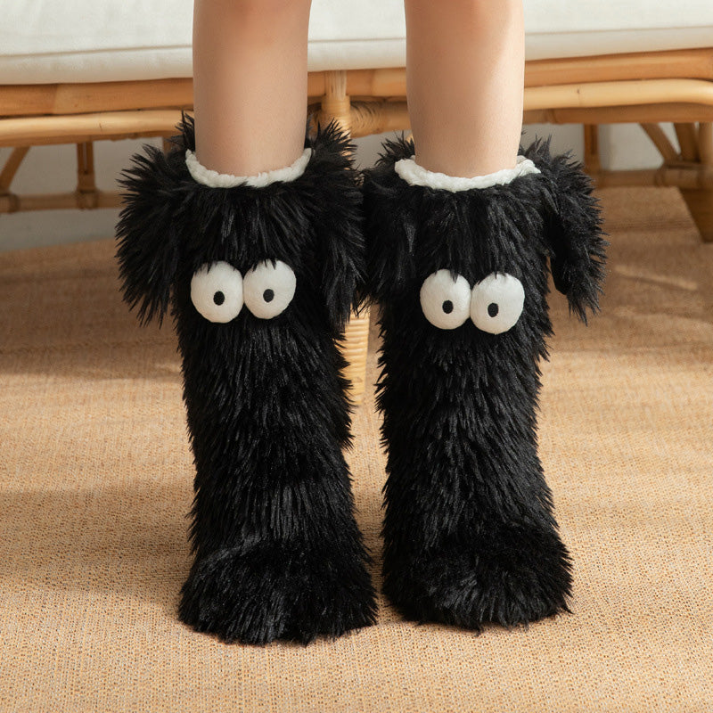 💗 Final day for this special offer—50% off! 💕 Plush home socks/floor socks—thick, fleece-lined, and designed with anti-slip grips for indoor winter wear.