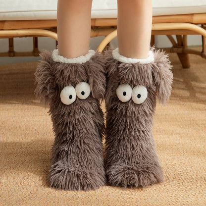 💗 Final day for this special offer—50% off! 💕 Plush home socks/floor socks—thick, fleece-lined, and designed with anti-slip grips for indoor winter wear.