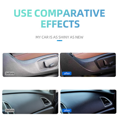 🥳2026 Viral Best-Seller🥳💞 Over 50,000 Sold! 🚗🧽 Half-Price Offer! Car Plastic Restoration Spray 🛡️💪