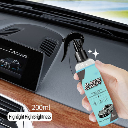🥳2026 Viral Best-Seller🥳💞 Over 50,000 Sold! 🚗🧽 Half-Price Offer! Car Plastic Restoration Spray 🛡️💪