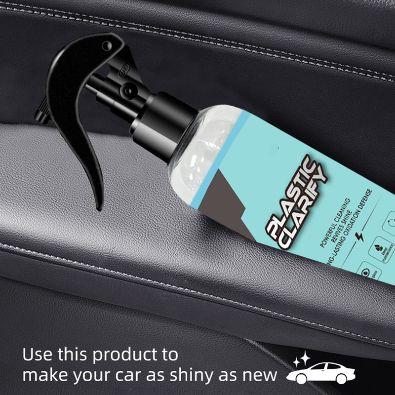 🥳2026 Viral Best-Seller🥳💞 Over 50,000 Sold! 🚗🧽 Half-Price Offer! Car Plastic Restoration Spray 🛡️💪
