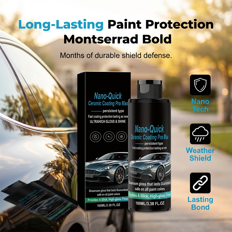🚗 50% OFF NOW!💧 High-Gloss Hydrophobic Nano Ceramic Spray – Mirror Shine & Water Protection – Car Beauty Treatment ✨
