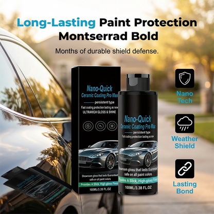 🚗 50% OFF NOW!💧 High-Gloss Hydrophobic Nano Ceramic Spray – Mirror Shine & Water Protection – Car Beauty Treatment ✨