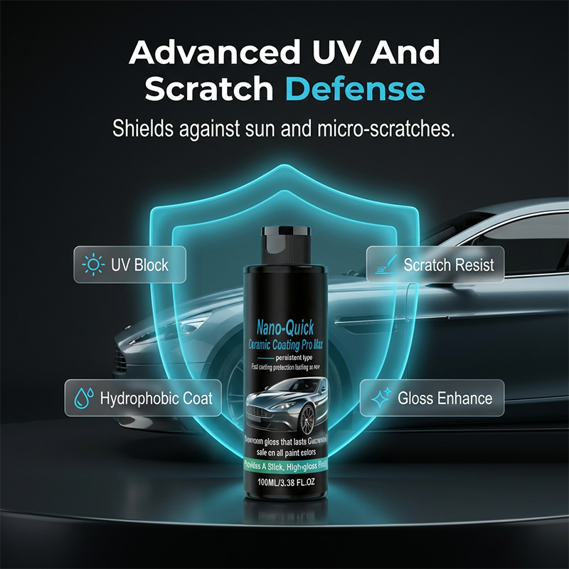 🚗 50% OFF NOW!💧 High-Gloss Hydrophobic Nano Ceramic Spray – Mirror Shine & Water Protection – Car Beauty Treatment ✨