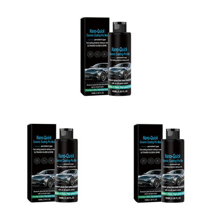 🚗 50% OFF NOW!💧 High-Gloss Hydrophobic Nano Ceramic Spray – Mirror Shine & Water Protection – Car Beauty Treatment ✨