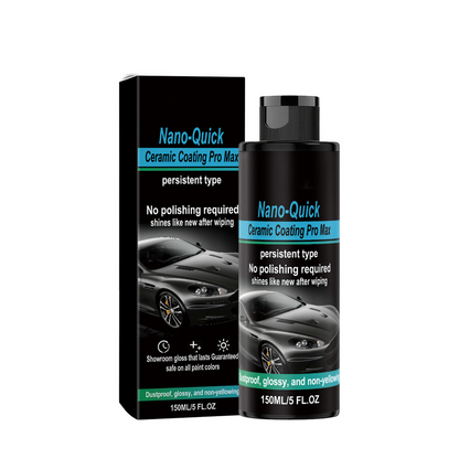 🚗 50% OFF NOW!💧 High-Gloss Hydrophobic Nano Ceramic Spray – Mirror Shine & Water Protection – Car Beauty Treatment ✨