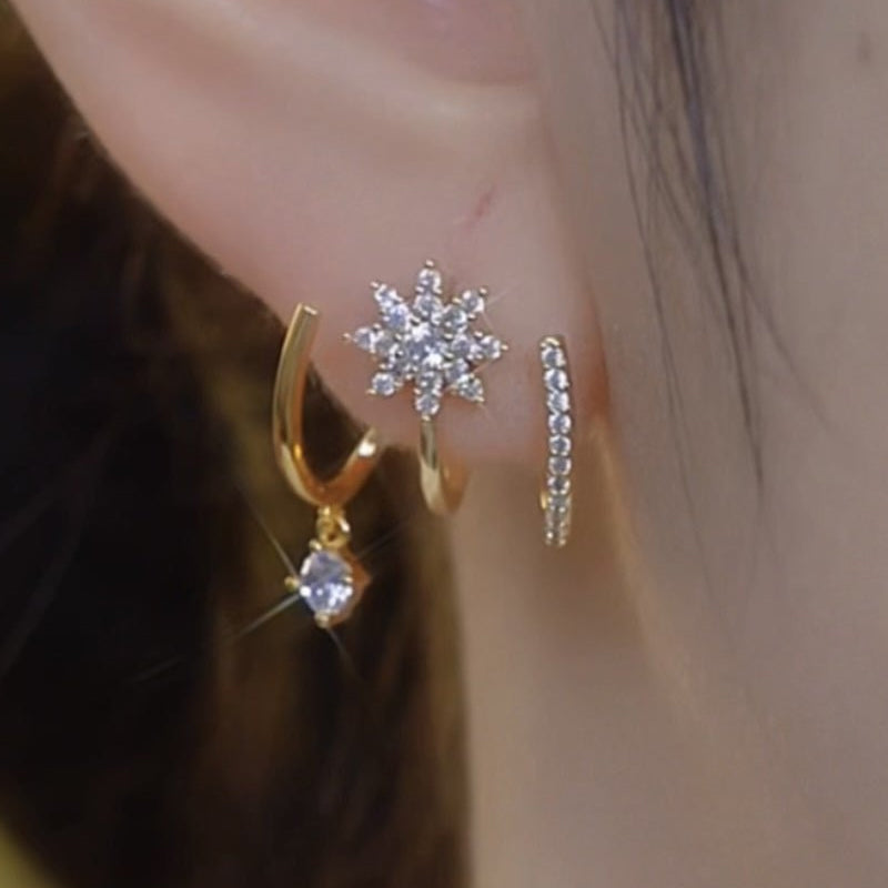 ✨Upgraded version💎2026 NEW STYLE💎Sparkling Claw Earrings for Women，✅ Limited time offer – trendy earrings! Grab your pair before they're gone! 💎👂