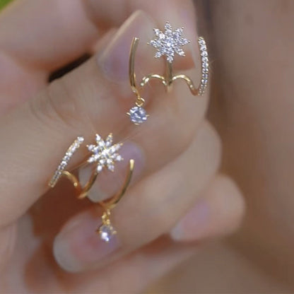 ✨Upgraded version💎2026 NEW STYLE💎Sparkling Claw Earrings for Women，✅ Limited time offer – trendy earrings! Grab your pair before they're gone! 💎👂