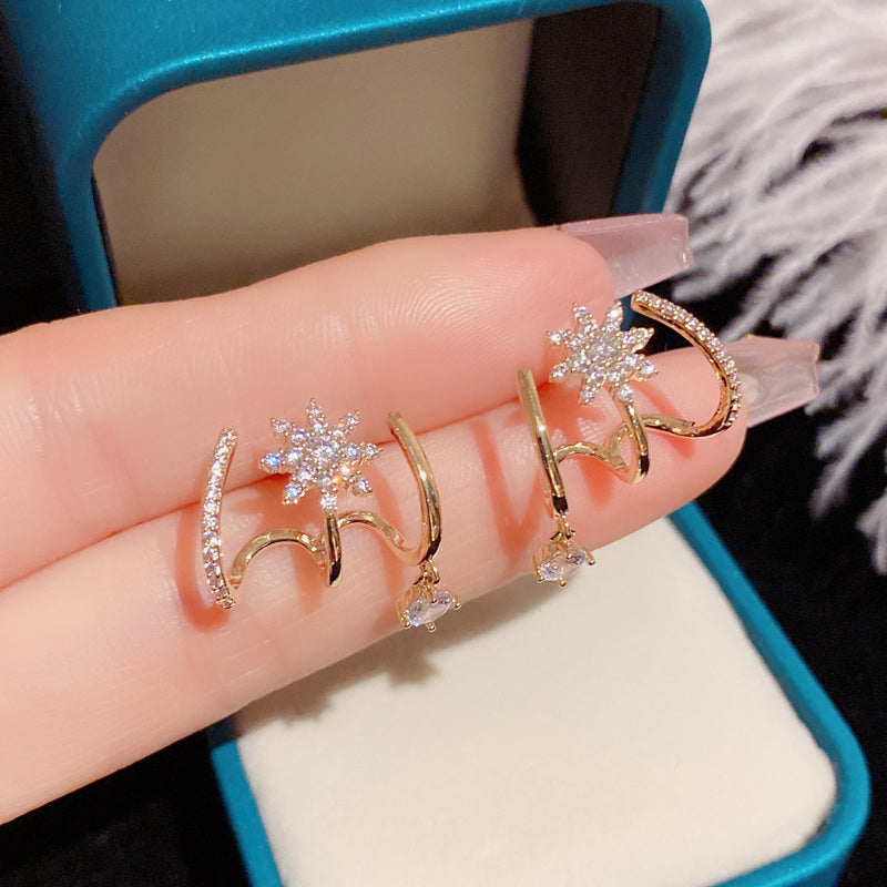 ✨Upgraded version💎2026 NEW STYLE💎Sparkling Claw Earrings for Women，✅ Limited time offer – trendy earrings! Grab your pair before they're gone! 💎👂