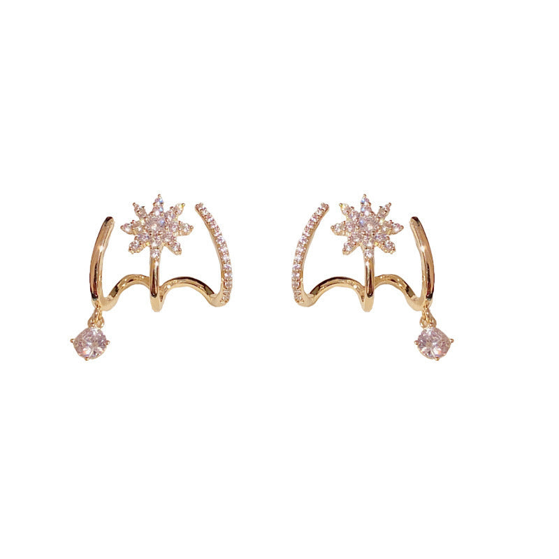 ✨Upgraded version💎2026 NEW STYLE💎Sparkling Claw Earrings for Women，✅ Limited time offer – trendy earrings! Grab your pair before they're gone! 💎👂