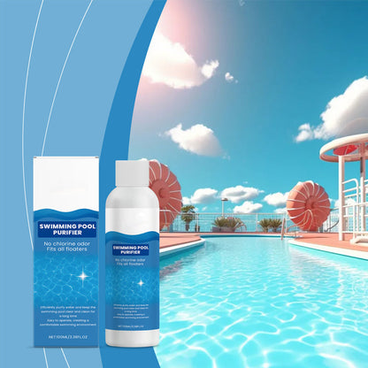 💧Buy 5 Get 5 Free✨Pool Purifying Liquid—Easily Achieve Crystal-Clear Pool Water! 🏊‍♂️💙