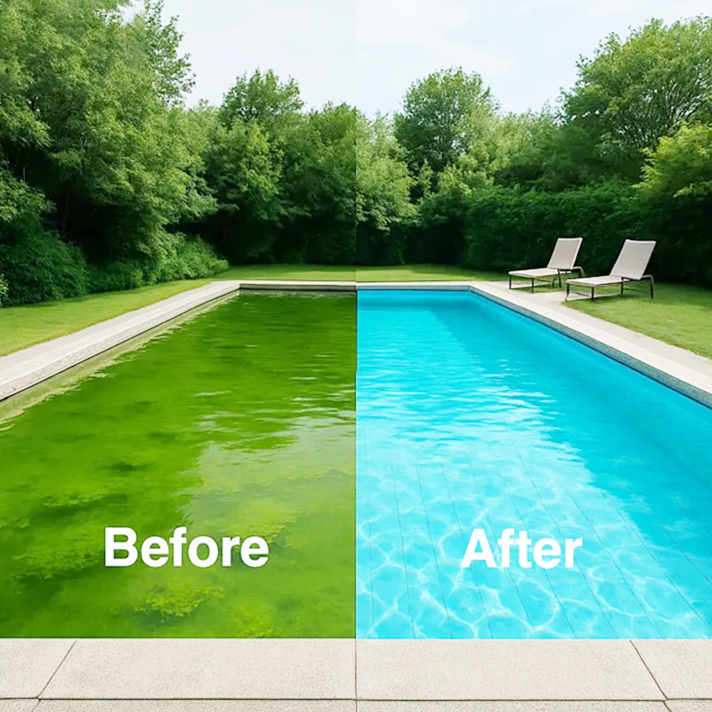 💧Buy 5 Get 5 Free✨Pool Purifying Liquid—Easily Achieve Crystal-Clear Pool Water! 🏊‍♂️💙