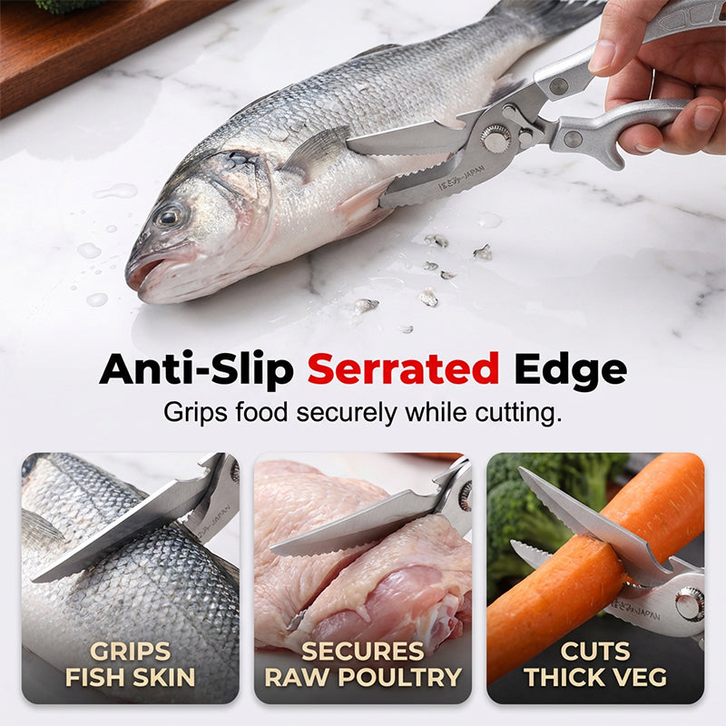 ✂️🦴 Multi-functional Heavy Duty Kitchen Scissors