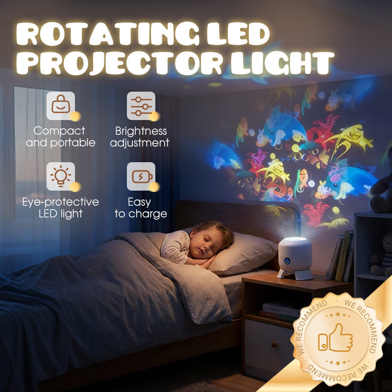 🔥2026 Hot Sale🔥 Limited-time 50% off sale Dynamic Rotating LED Projector Light