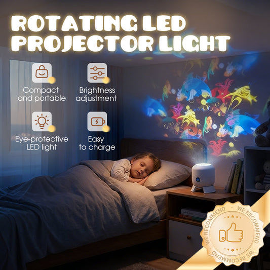 🔥2026 Hot Sale🔥 Limited-time 50% off sale Dynamic Rotating LED Projector Light