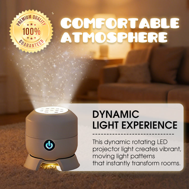 🔥2026 Hot Sale🔥 Limited-time 50% off sale Dynamic Rotating LED Projector Light