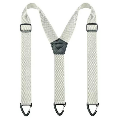 🔥Today’s Special: Buy One Get One Free🦺 Men's Suspenders with Hook Clips – Y-Back & X-Back Styles