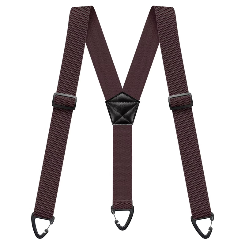 🔥Today’s Special: Buy One Get One Free🦺 Men's Suspenders with Hook Clips – Y-Back & X-Back Styles