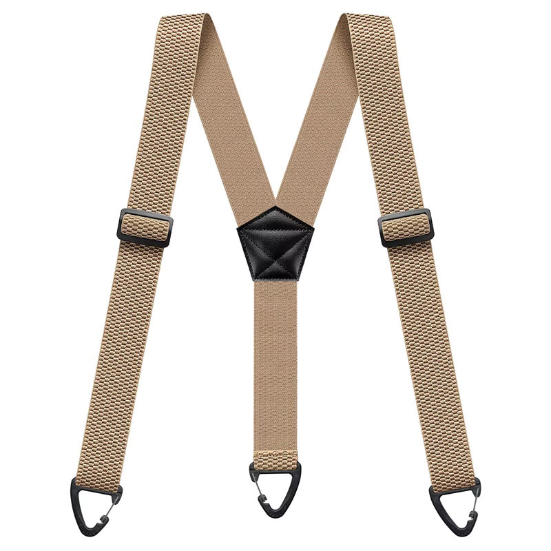 🔥Today’s Special: Buy One Get One Free🦺 Men's Suspenders with Hook Clips – Y-Back & X-Back Styles