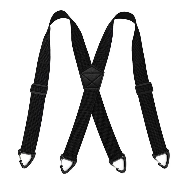 🔥Today’s Special: Buy One Get One Free🦺 Men's Suspenders with Hook Clips – Y-Back & X-Back Styles