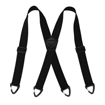 🔥Today’s Special: Buy One Get One Free🦺 Men's Suspenders with Hook Clips – Y-Back & X-Back Styles