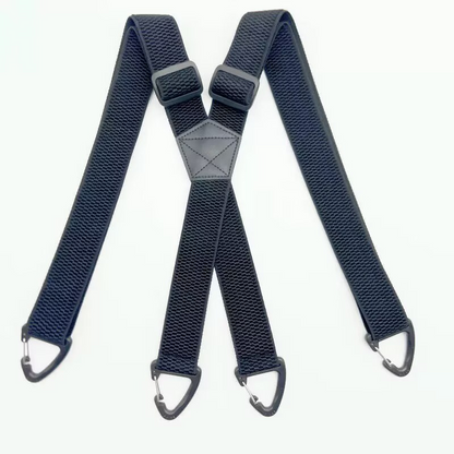 🔥Today’s Special: Buy One Get One Free🦺 Men's Suspenders with Hook Clips – Y-Back & X-Back Styles