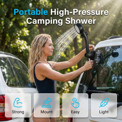 🔥HOT SALE 50% OFF💧Smart Portable Shower Pump for Travel & Home
