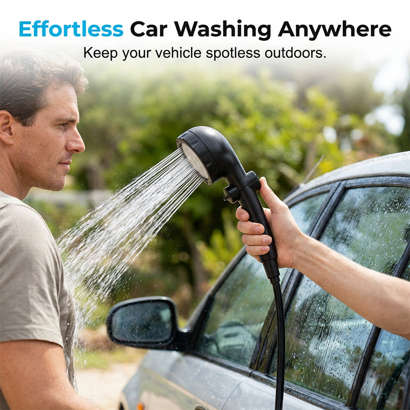 🔥HOT SALE 50% OFF💧Smart Portable Shower Pump for Travel & Home