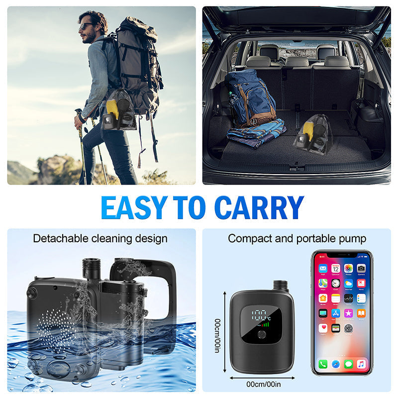 🔥HOT SALE 50% OFF💧Smart Portable Shower Pump for Travel & Home