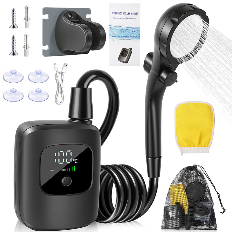 🔥HOT SALE 50% OFF💧Smart Portable Shower Pump for Travel & Home