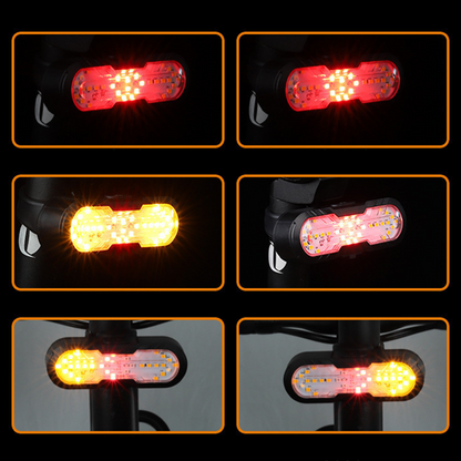 🚲💡 Smart Bike Safety Light with Wireless Remote – Multi‑Mode, USB‑Rechargeable, Safe ✨